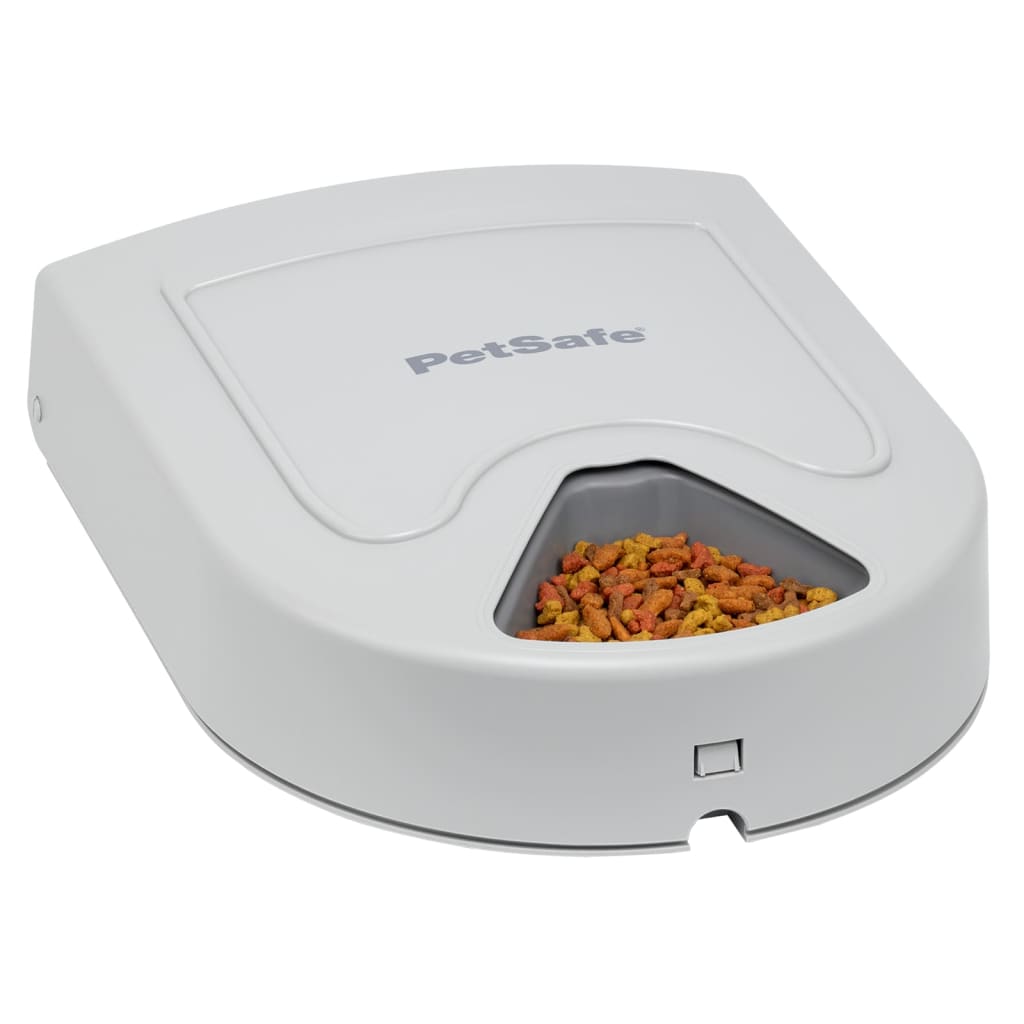Petsafe Dispensatore Di 5 Pasti Per Animali Eatwell Con Timer Grigio