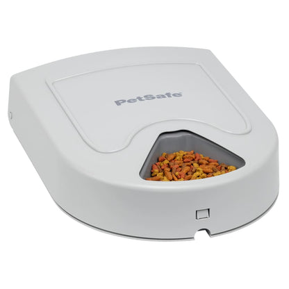 Petsafe Dispensatore Di 5 Pasti Per Animali Eatwell Con Timer Grigio