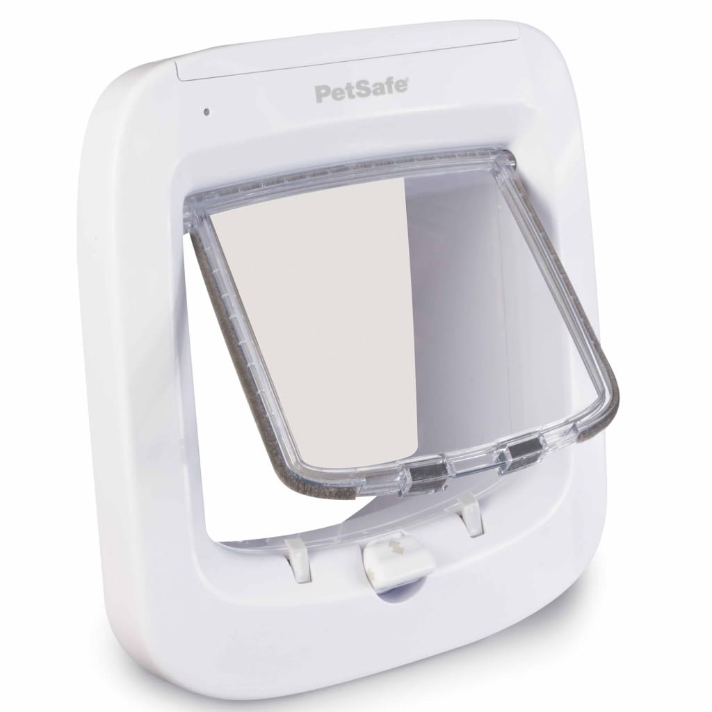 Petsafe Porta Basculante Per Gatto Con Microchip Bianco Ppa19-16145
