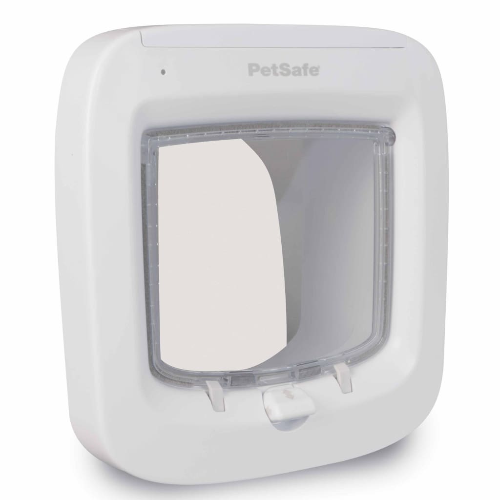 Petsafe Porta Basculante Per Gatto Con Microchip Bianco Ppa19-16145