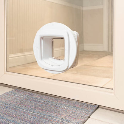 Petsafe Porta Basculante Per Gatto Con Microchip Bianco Ppa19-16145