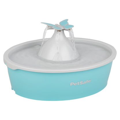 Petsafe Fontana Per Animali Domestici Drinkwell Con Farfalla 1,5 L Bianco