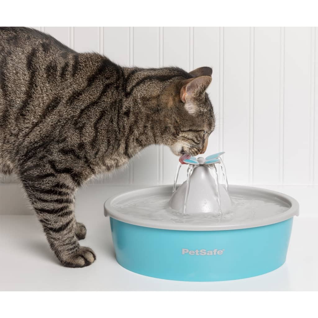 Petsafe Fontana Per Animali Domestici Drinkwell Con Farfalla 1,5 L Bianco