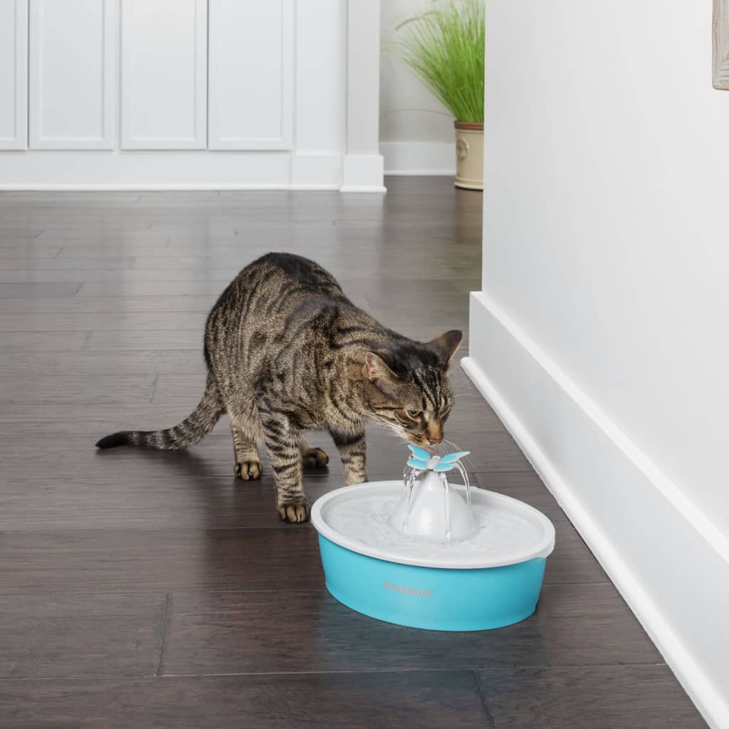 Petsafe Fontana Per Animali Domestici Drinkwell Con Farfalla 1,5 L Bianco