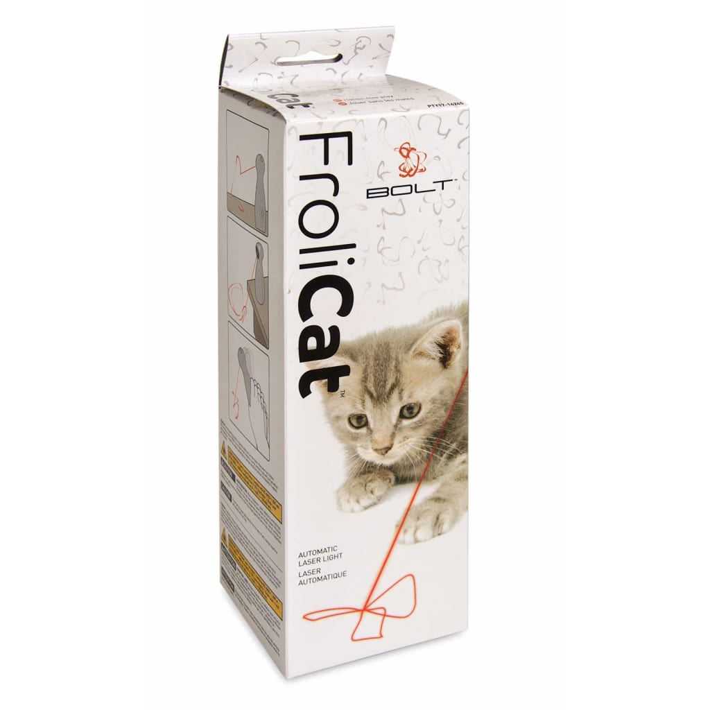 Petsafe Luce Laser Automatica Frolicat Bolt Bianca Turchese