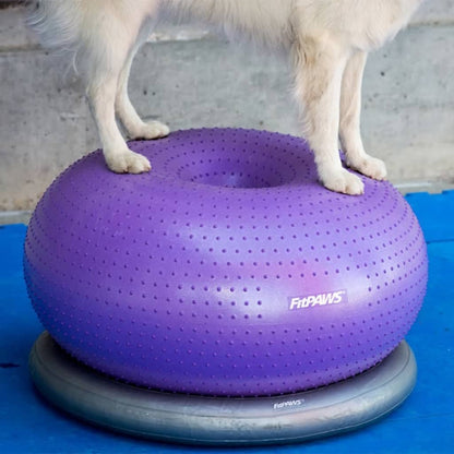Fitpaws Palla Di Equillibrio Per Animali Trax Donut 55 Cm Viola