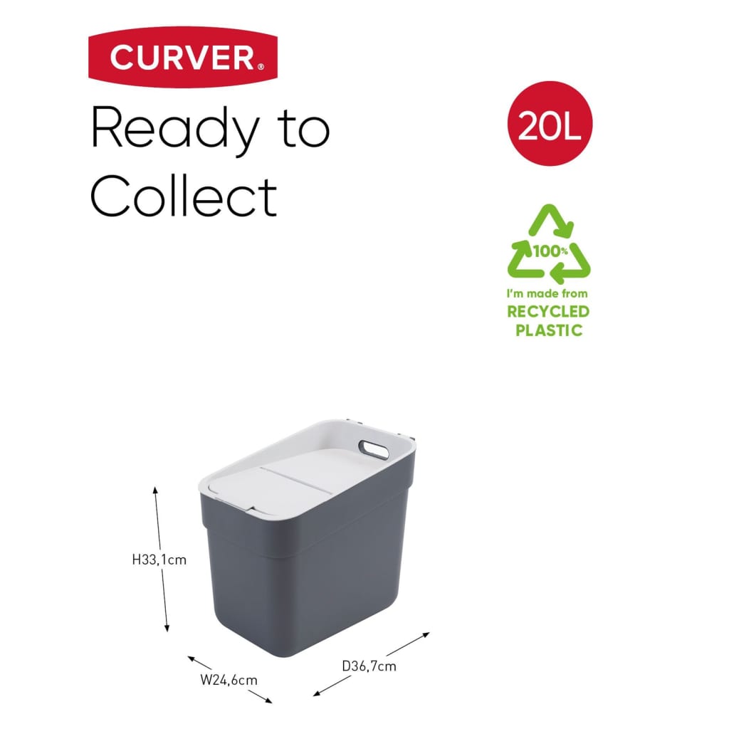Curver Pattumiera Ready To Collect 20L