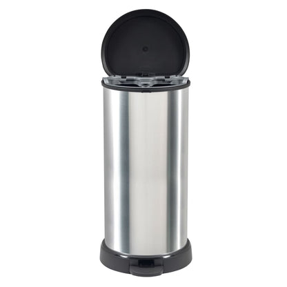 Curver Pattumiera A Pedale Deco Forma A D Argento