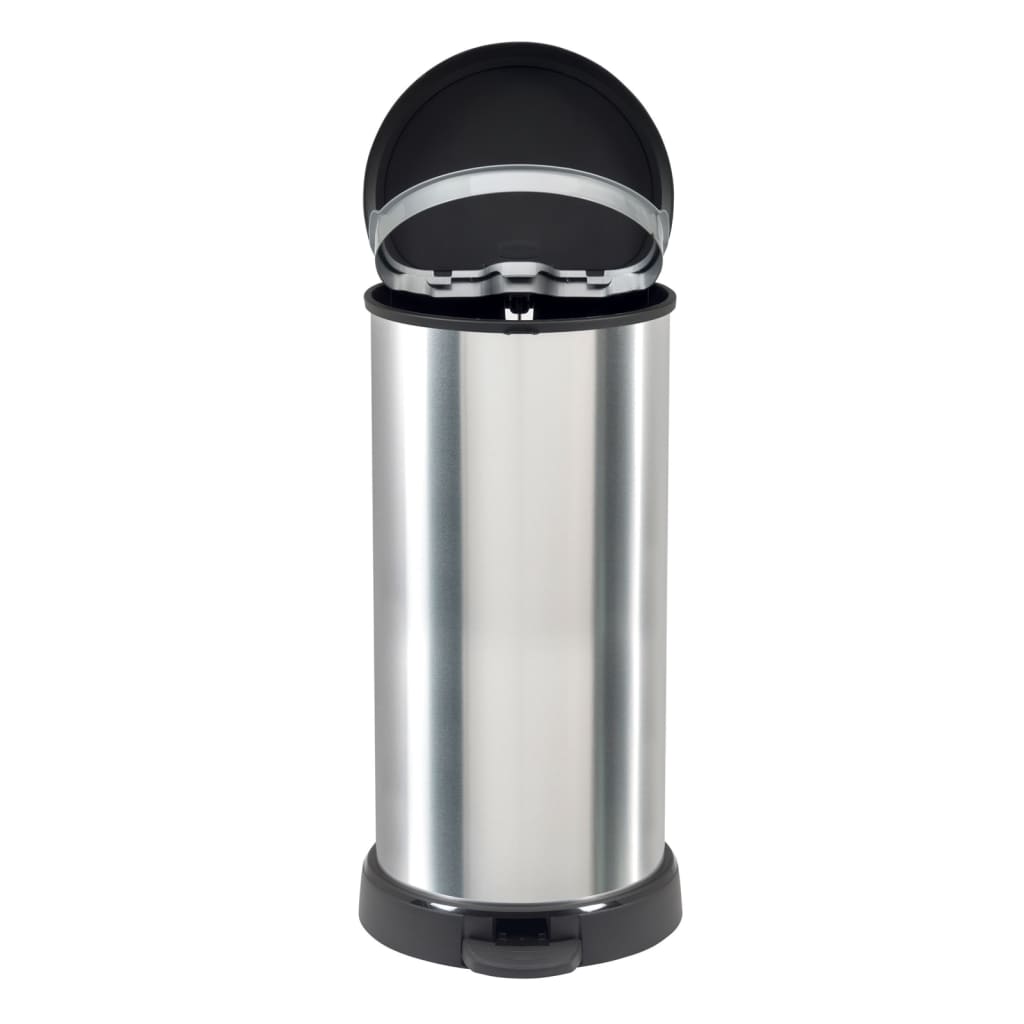 Curver Pattumiera A Pedale Deco Forma A D Argento