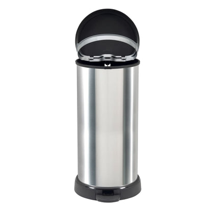 Curver Pattumiera A Pedale Deco Forma A D Argento