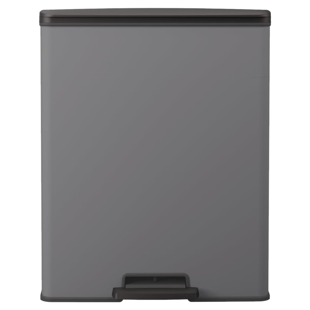 Curver Pattumiera A Pedale Doppia Deco 26L+26L Freddo