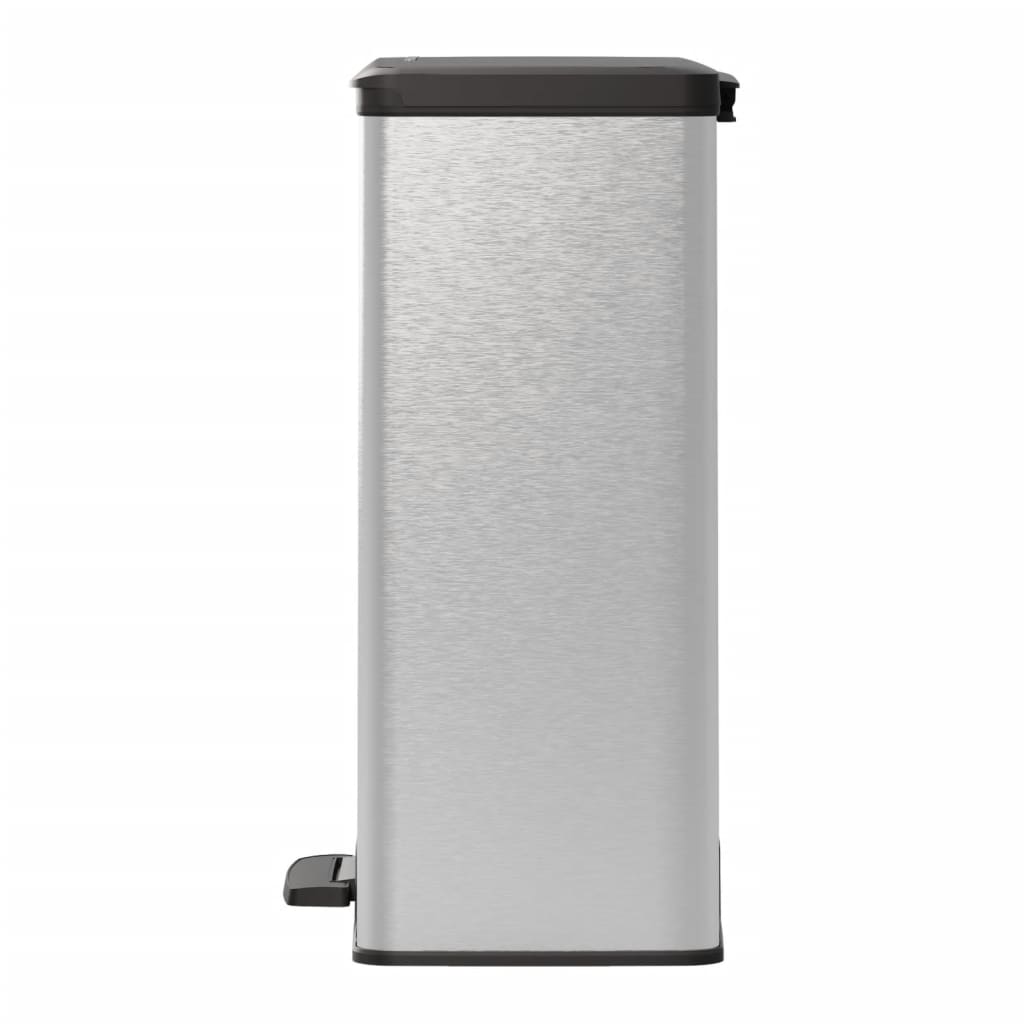 Curver Pattumiera A Pedale Deco Argento