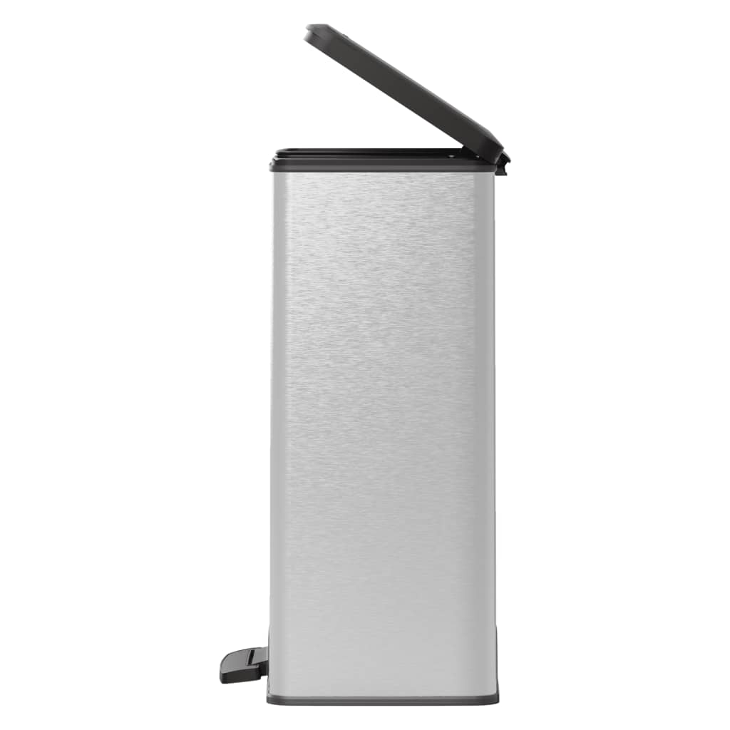 Curver Pattumiera A Pedale Deco Argento