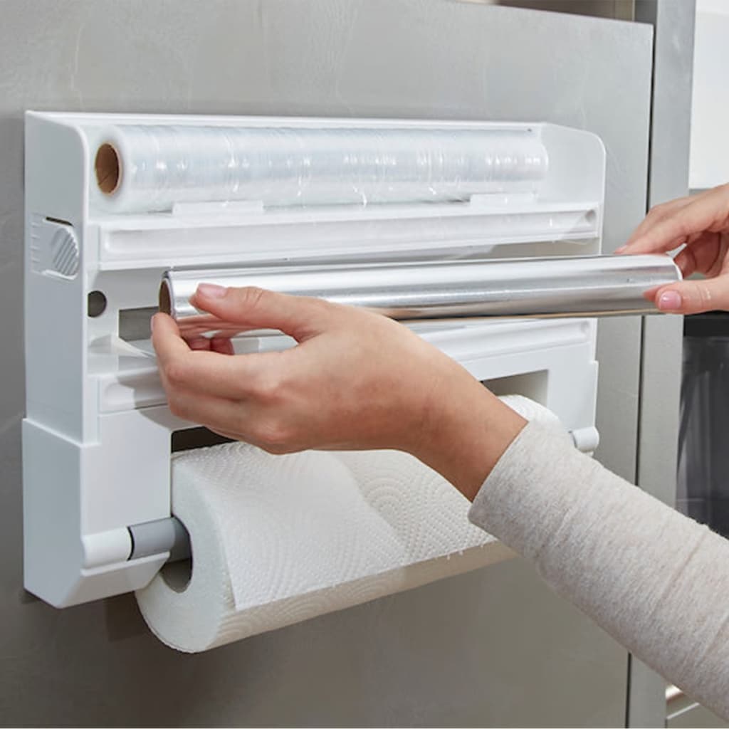 Leifheit Portarotoli A Parete Parat Bianco 25703