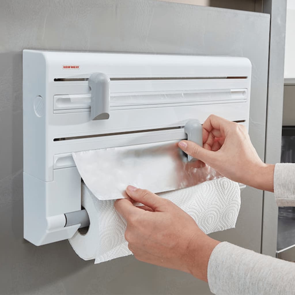 Leifheit Portarotoli A Parete Parat Bianco 25703