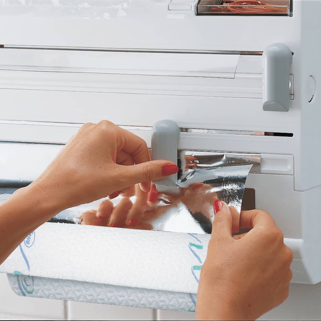 Leifheit Portarotoli A Parete Parat Plus Bianco 25723 Naturale