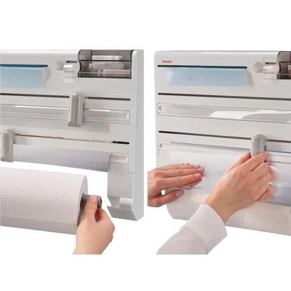 Leifheit Portarotoli A Parete Parat Plus Bianco 25723 Naturale
