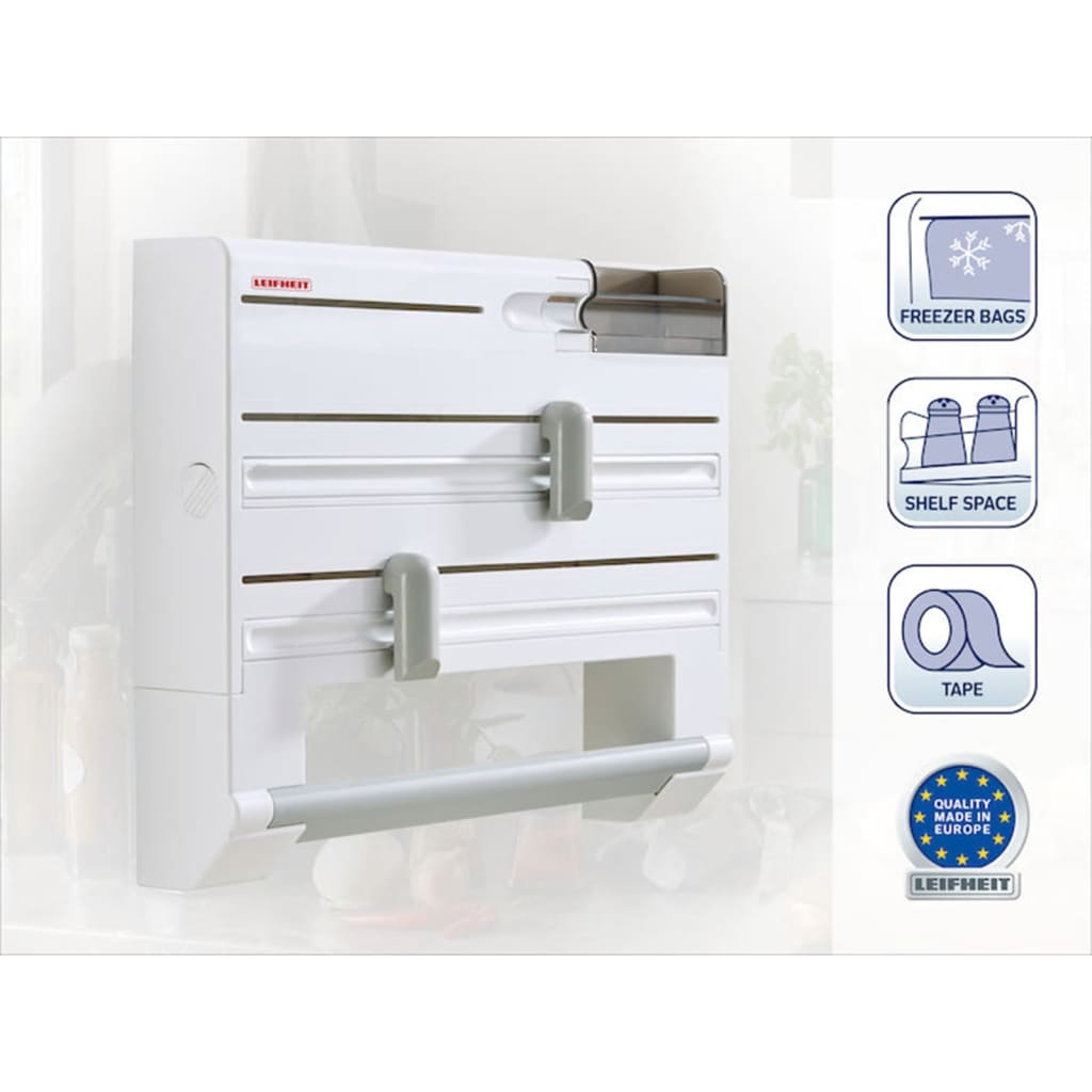 Leifheit Portarotoli A Parete Parat Plus Bianco 25723 Naturale