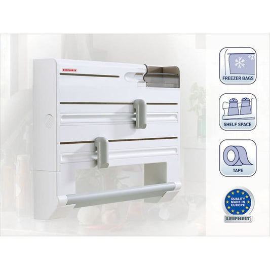 Leifheit Portarotoli A Parete Parat Plus Bianco 25723 Naturale
