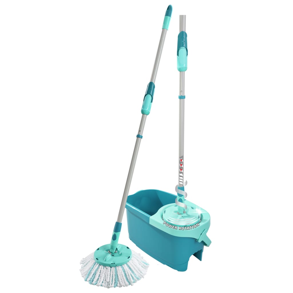 Leifheit Set Mocio Per Pavimenti A Disco Clean Twist Ergo
