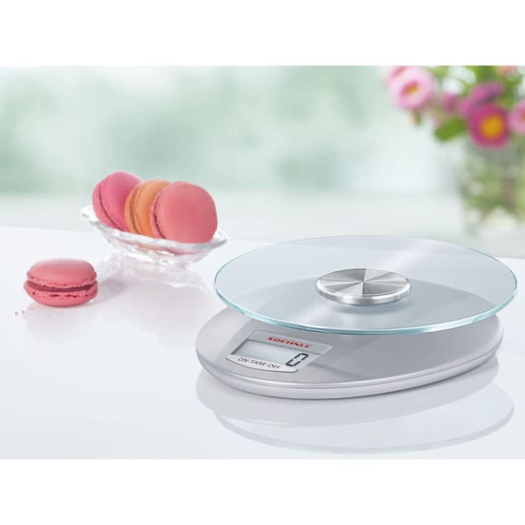 Soehnle Bilancia Digitale Da Cucina Roma 5 Kg Argento