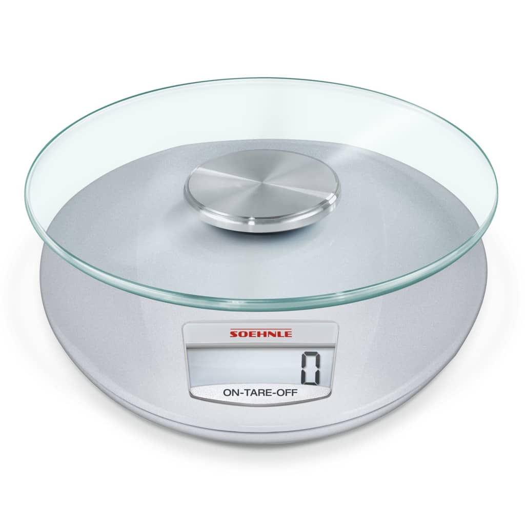 Soehnle Bilancia Digitale Da Cucina Roma 5 Kg Argento