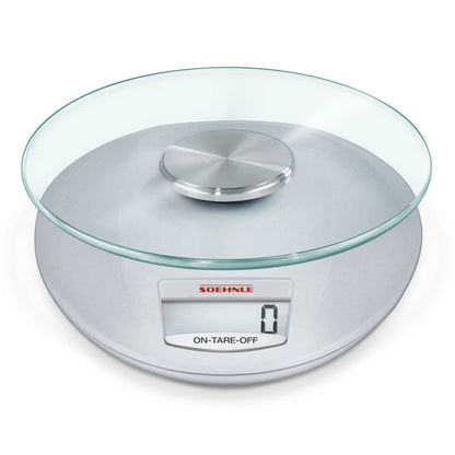 Soehnle Bilancia Digitale Da Cucina Roma 5 Kg Argento