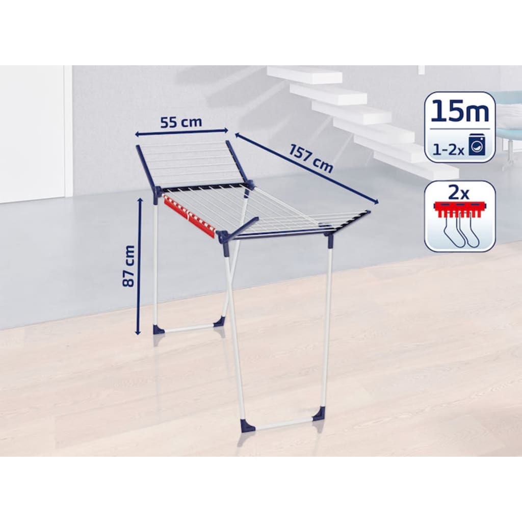 Leifheit Stendibiancheria Pegasus 150 Solid Slim