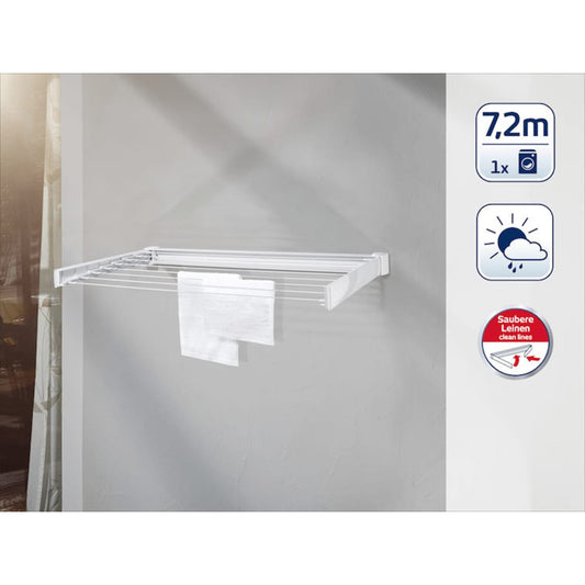 Leifheit Stendibiancheria A Parete Telegant 72 Protect 83305