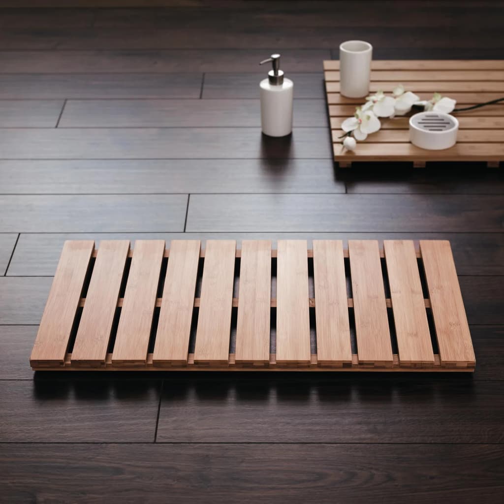 Ridder Tappeto Per Il Bagno In Legno Grating Nature
