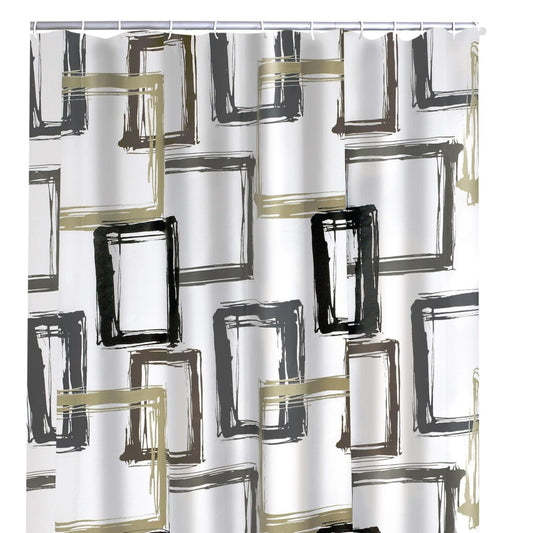 Ridder Tenda Da Doccia Pattern Brown 180X200 Cm