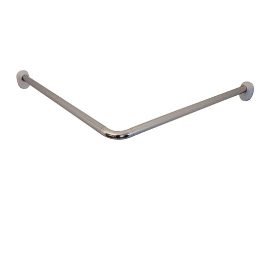 Ridder Bastone Angolare Per Tenda Doccia Cromato 90X90X2,5 Cm