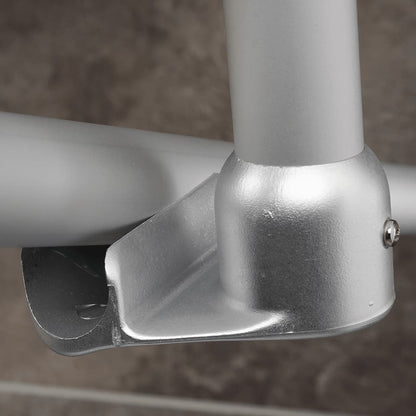 Ridder Supporto Per Bastone Tenda Doccia Cromato 55X2,5X2,5 Cm