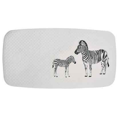 Ridder Tappeto Per Bagno Zebra 38X72 Cm Bianco E Nero