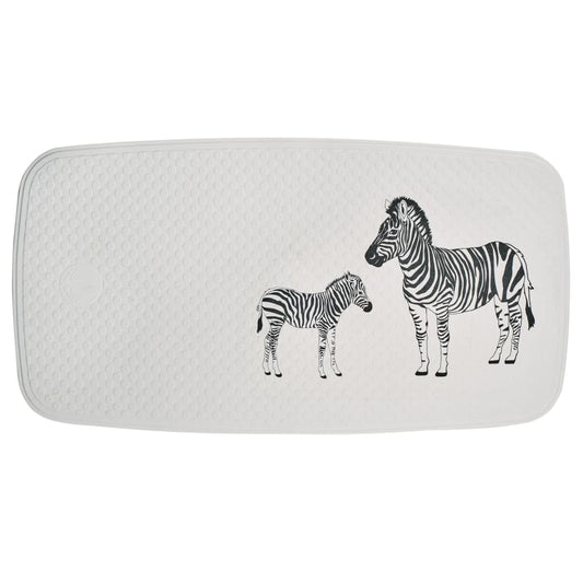 Ridder Tappeto Per Bagno Zebra 38X72 Cm Bianco E Nero