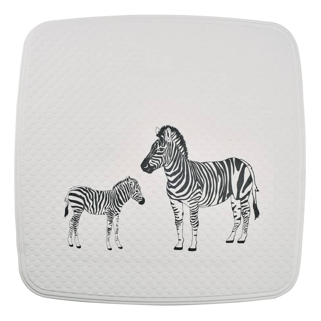 Ridder Tappeto Per Bagno Zebra 38X72 Cm Bianco E Nero