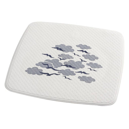 Ridder Tappeto Per Doccia Helgoland 54X54 Cm Bianco E Blu