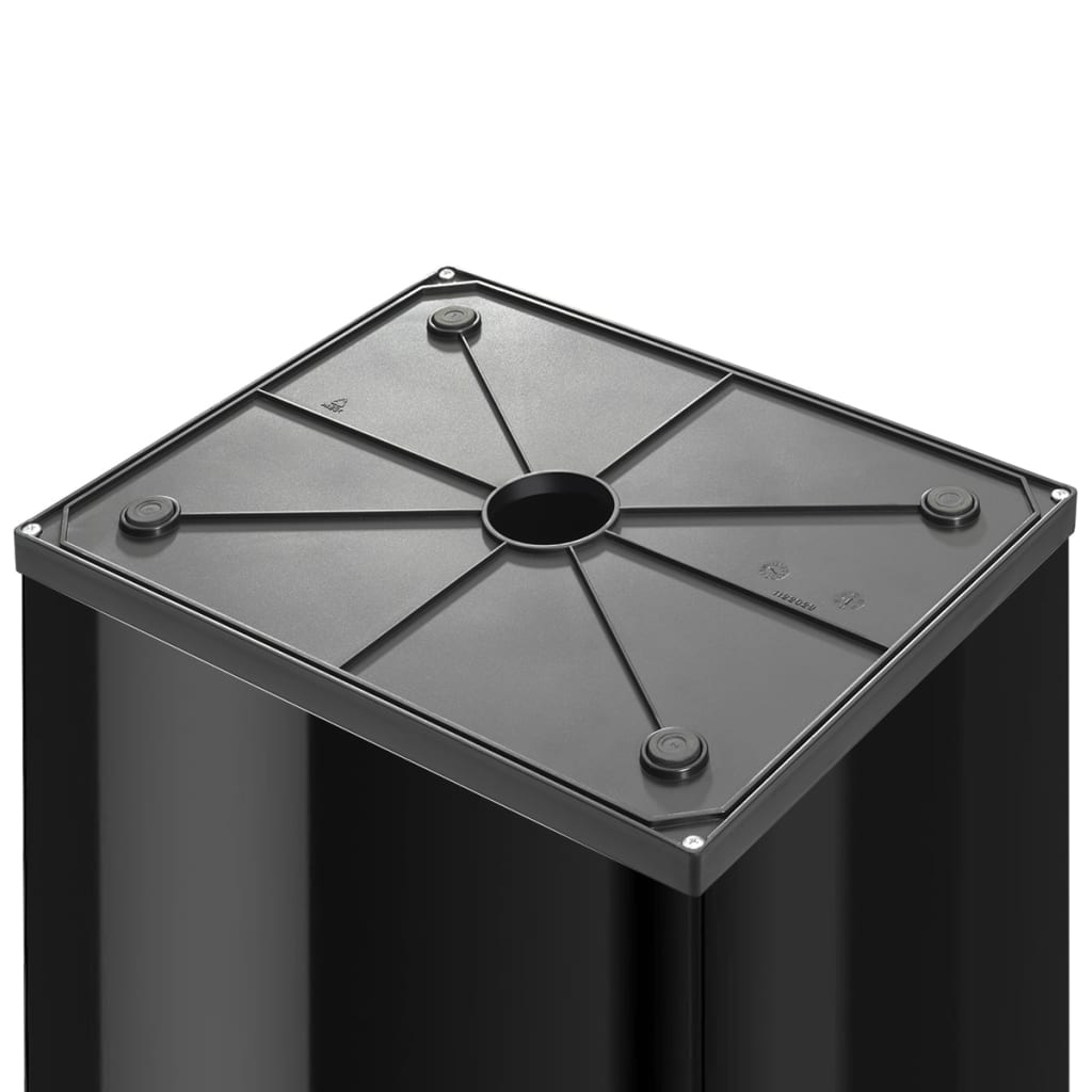 Hailo Pattumiera Big-Box Swing Taglia Xl Nera 0860-241