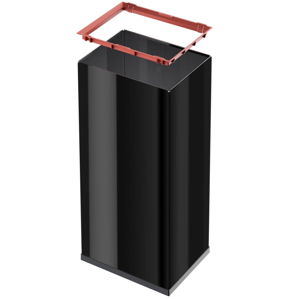 Hailo Pattumiera Big-Box Swing Taglia Xl Nera 0860-241