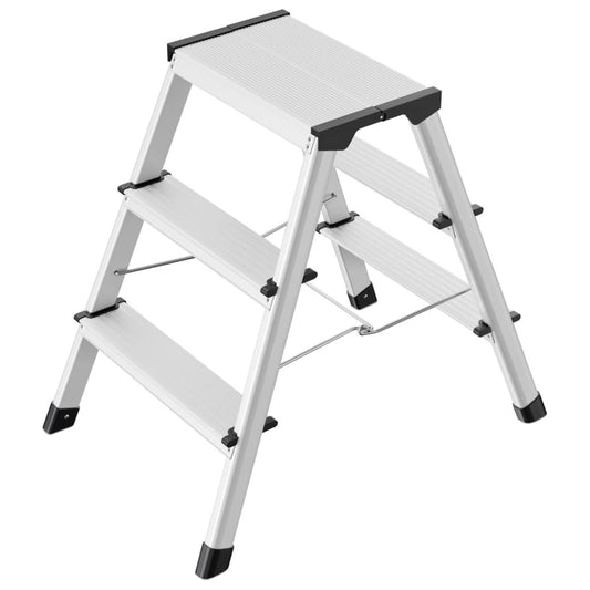 Hailo Scaletta Pieghevole L90 Step-Ke 2X3 Gradini 60 Cm 4443-701