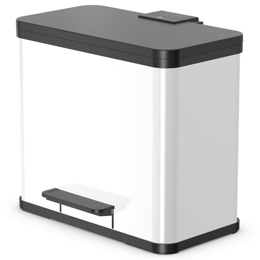 Hailo Pattumiera A Pedale Oko Trio Plus L 3X9 L Bianca 0633-230