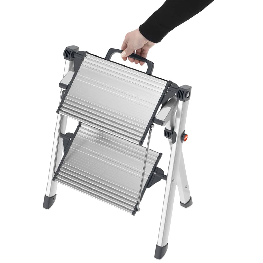 Hailo Scaletta A 2 Gradini Mini Comfort 45 Cm Alluminio 4310-100