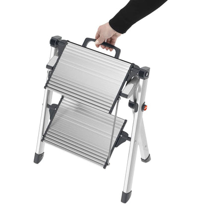Hailo Scaletta A 2 Gradini Mini Comfort 45 Cm Alluminio 4310-100