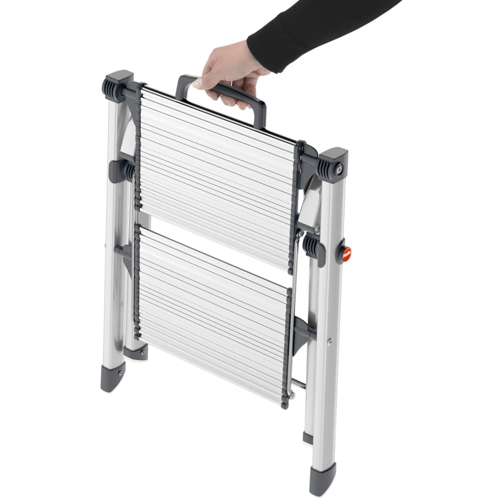 Hailo Scaletta A 2 Gradini Mini Comfort 45 Cm Alluminio 4310-100