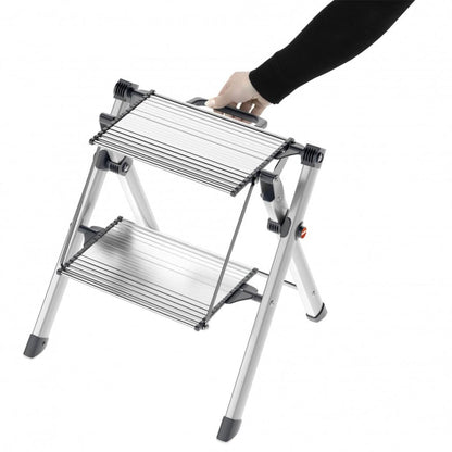 Hailo Scaletta A 2 Gradini Mini Comfort 45 Cm Alluminio 4310-100