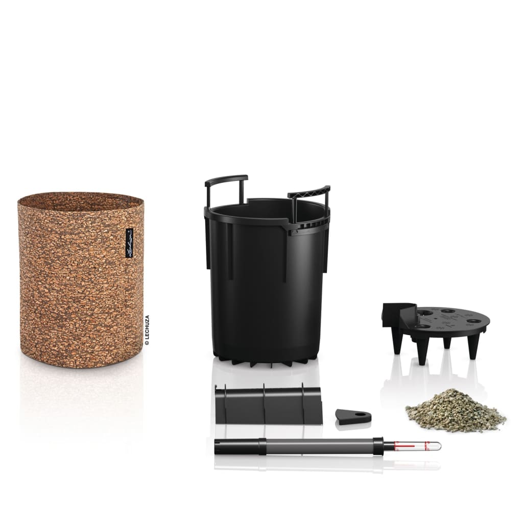 Lechuza Fioriera Trendcover 23 Cork All-In-One Naturale Scuro