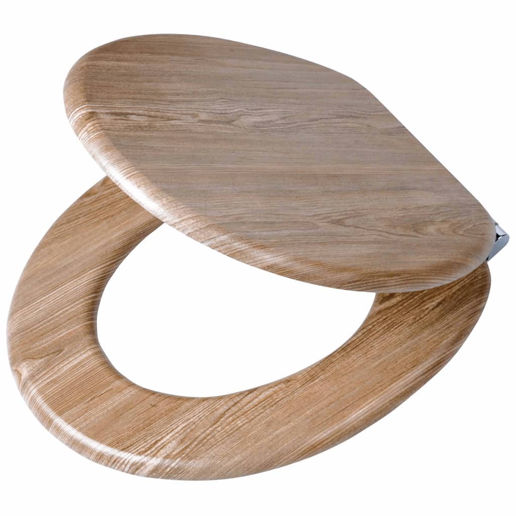 Tiger Sedile Wc A Chiusura Morbida Scaffold In Mdf Marrone 252022546