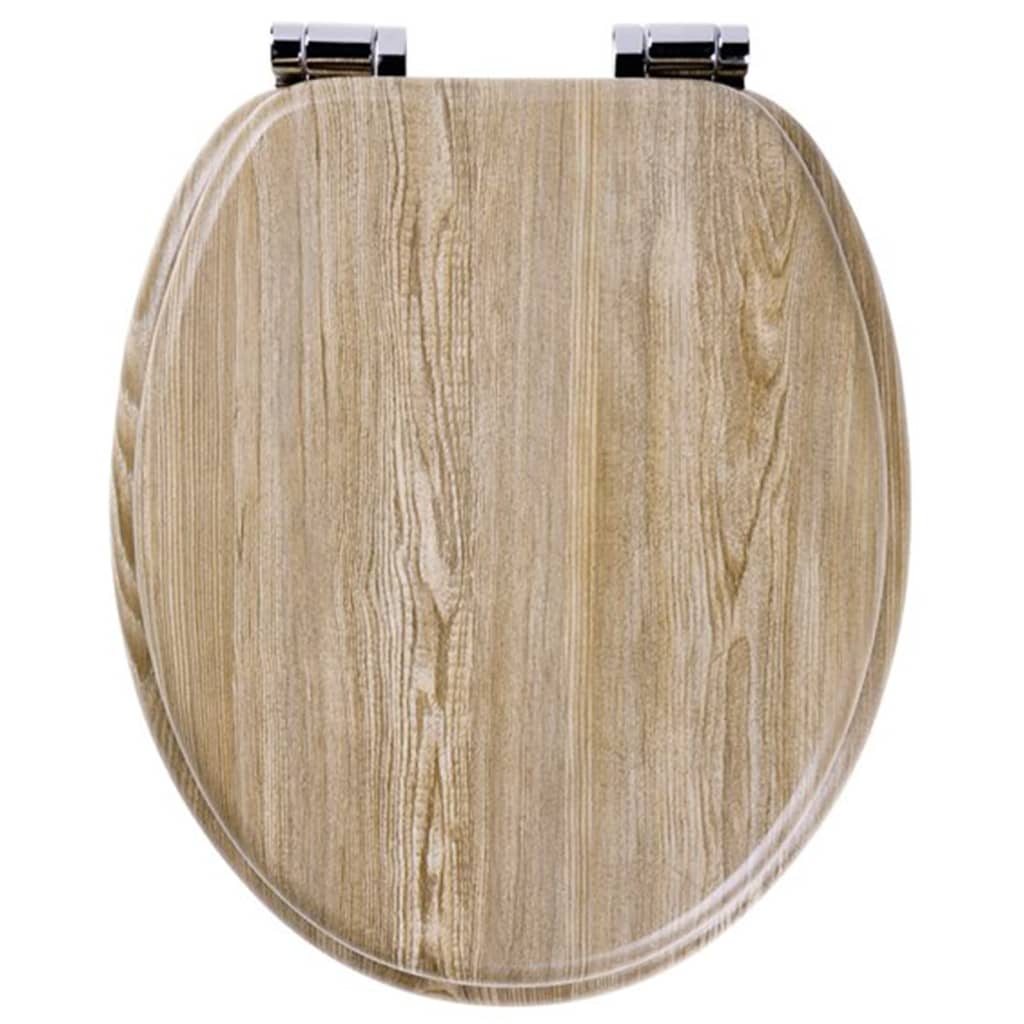 Tiger Sedile Wc A Chiusura Morbida Scaffold In Mdf Marrone 252022546