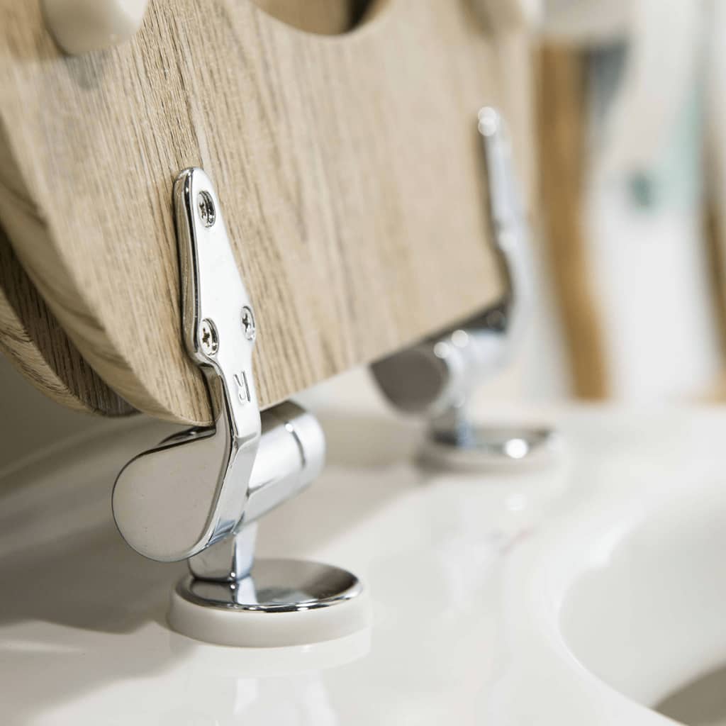 Tiger Sedile Wc A Chiusura Morbida Scaffold In Mdf Marrone 252022546
