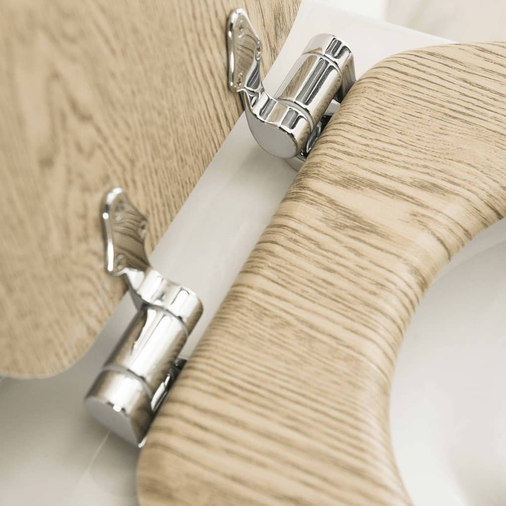 Tiger Sedile Wc A Chiusura Morbida Scaffold In Mdf Marrone 252022546